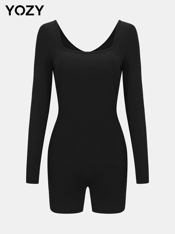 Square Collar Jumpsuit