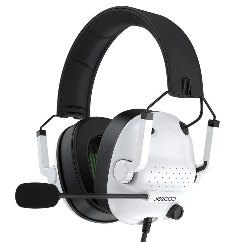Jeecoo J50-WH Over-Ear Headphone