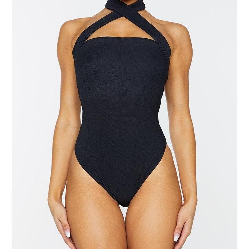Halterneck Bodysuit