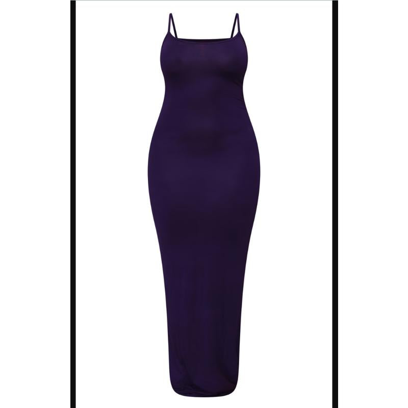 Shape Jersey Strappy Maxi Dress