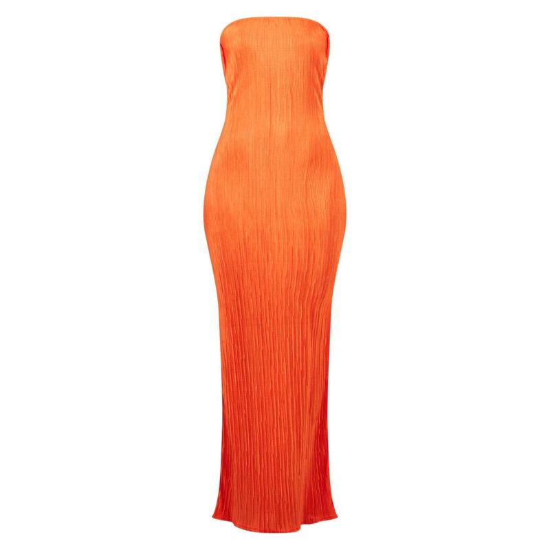Cowl Back Maxi Dress