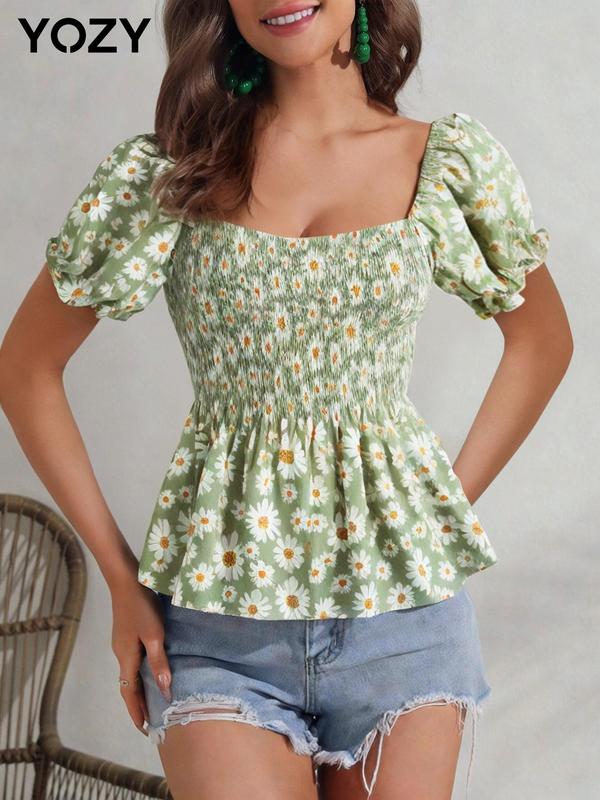 Floral Print Blouse