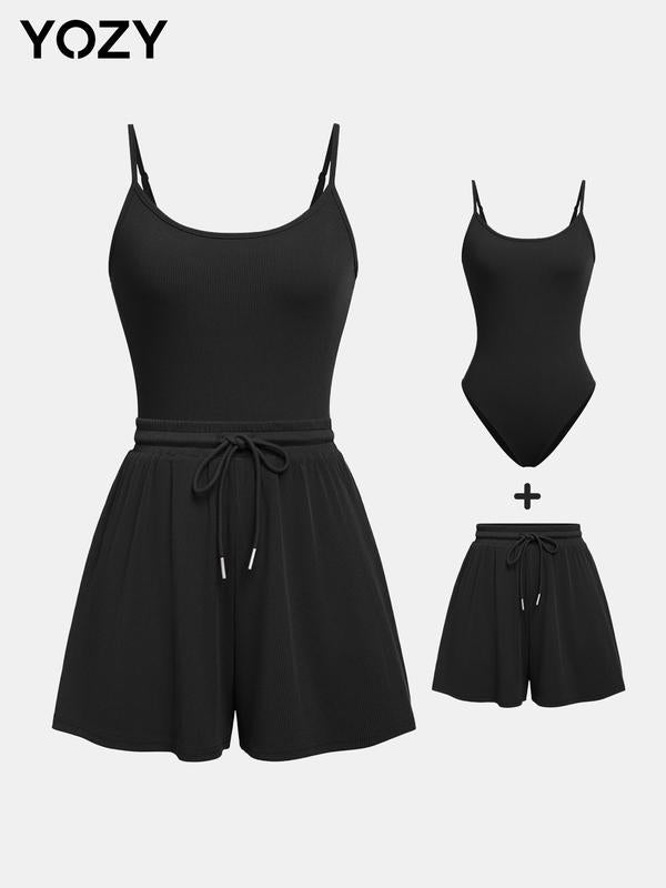 Yozy Bodysuit & Shorts