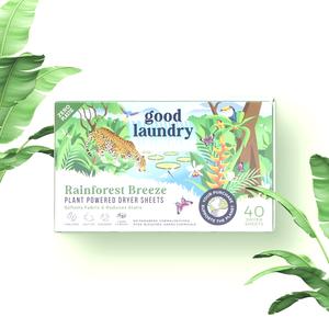 Rainforest Breeze Scented Dryer Sheets