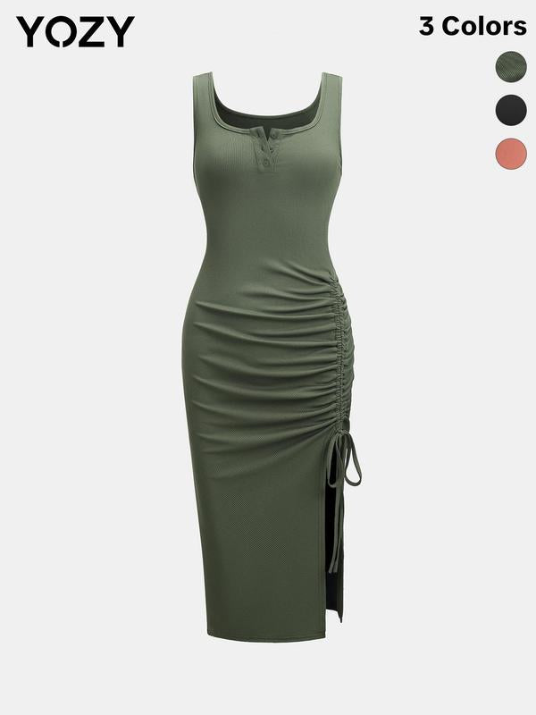 Ruched Bodycon Dress