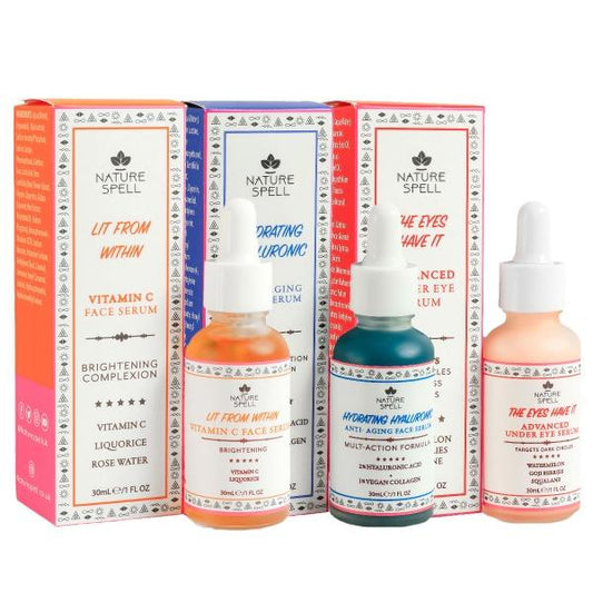 Nature Spell Supreme Serum Skincare Trio