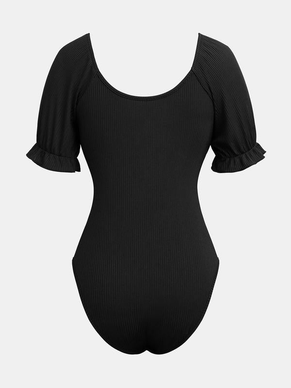 Ruched Bodysuit