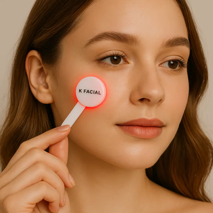K Facial Red Light Therapy Spot Patches