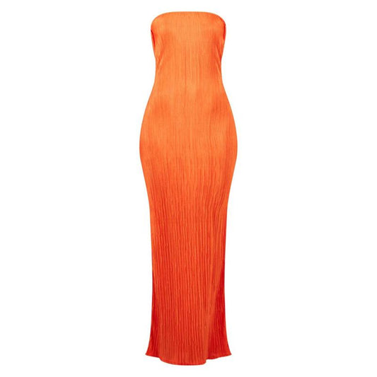 Cowl Back Maxi Dress