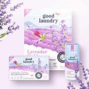 Lavender Detergent Sheets, Scent Booster