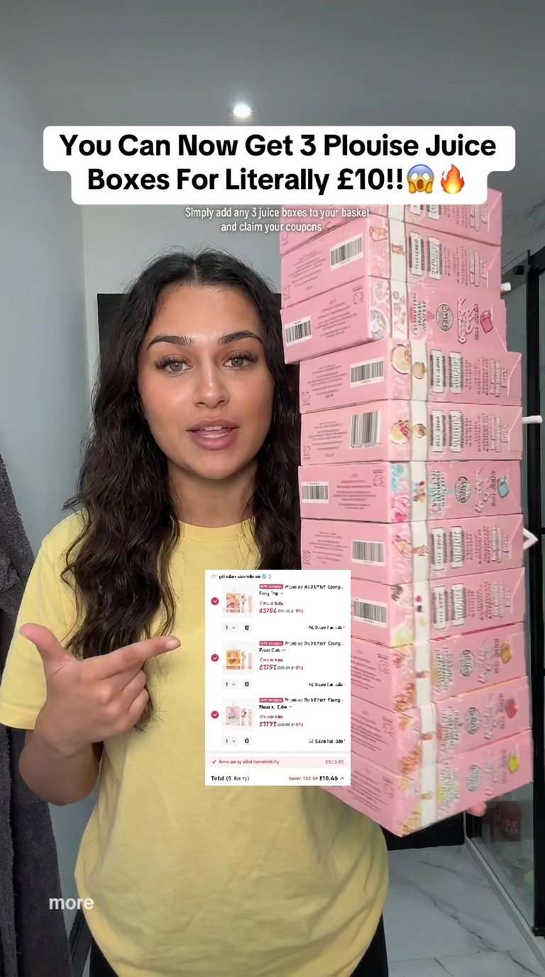 Creator copying the same Plouise juice box deal